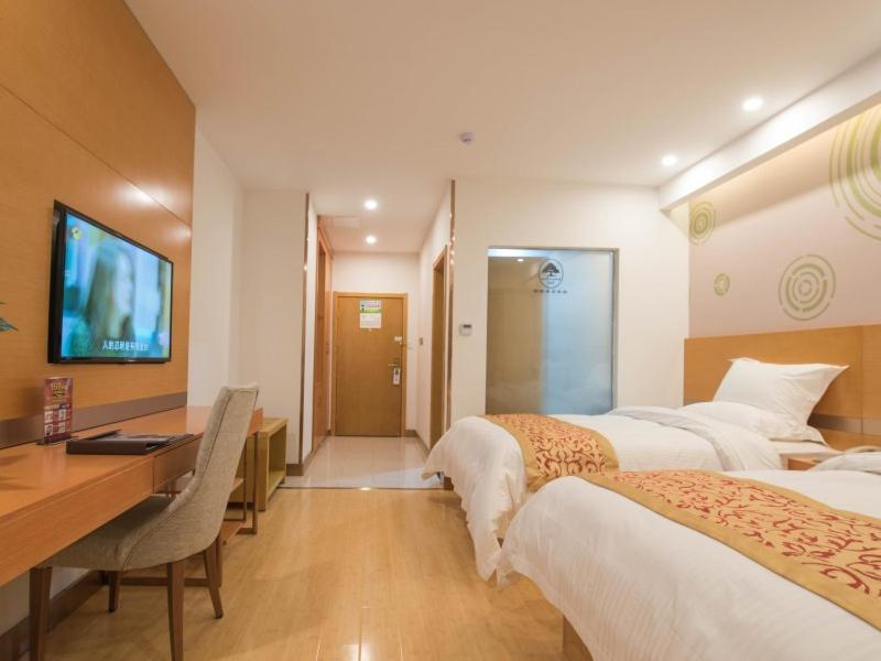 Greentree Inn Zhejiang Jiaxing Nanyang College Henglong Square Business Hotel מראה חיצוני תמונה