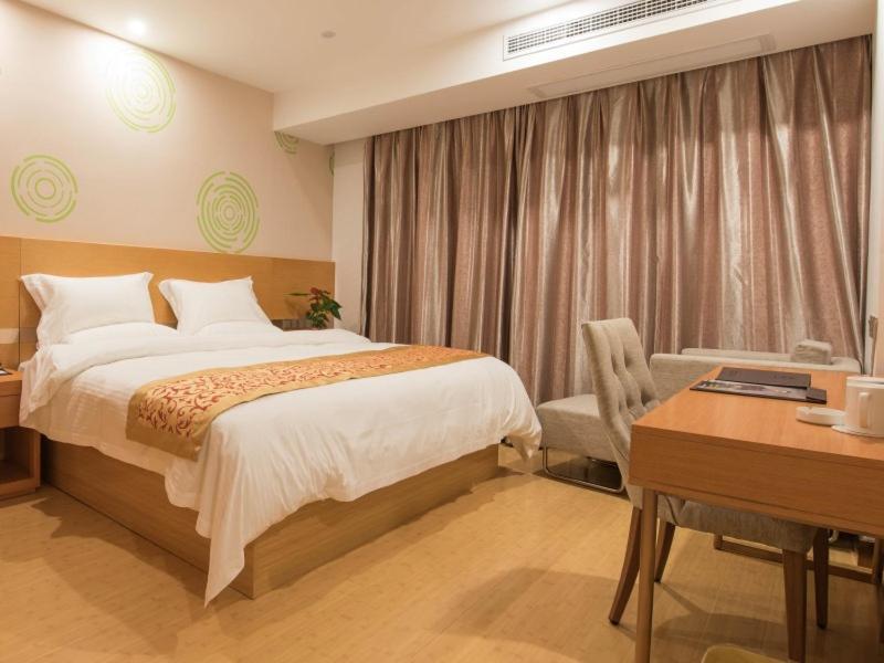 Greentree Inn Zhejiang Jiaxing Nanyang College Henglong Square Business Hotel מראה חיצוני תמונה