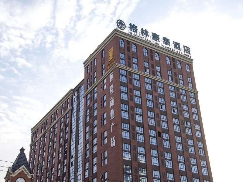 Greentree Inn Zhejiang Jiaxing Nanyang College Henglong Square Business Hotel מראה חיצוני תמונה