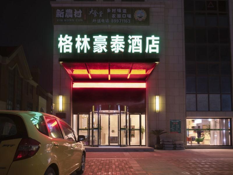 Greentree Inn Zhejiang Jiaxing Nanyang College Henglong Square Business Hotel מראה חיצוני תמונה