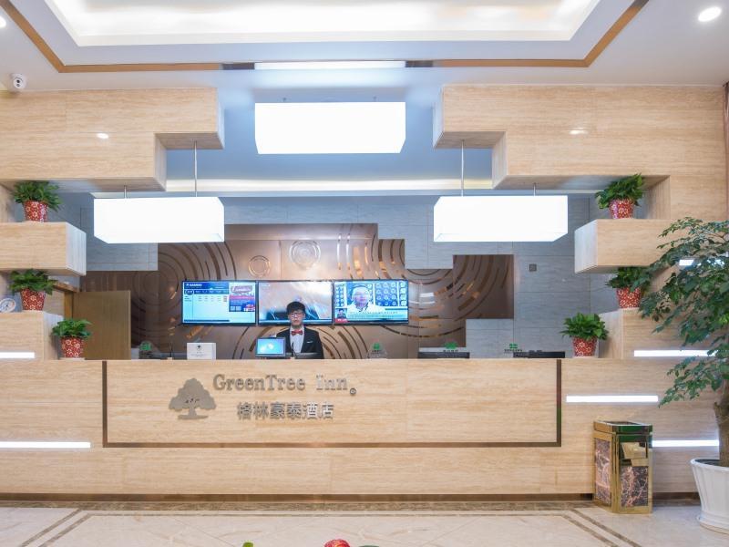 Greentree Inn Zhejiang Jiaxing Nanyang College Henglong Square Business Hotel מראה חיצוני תמונה