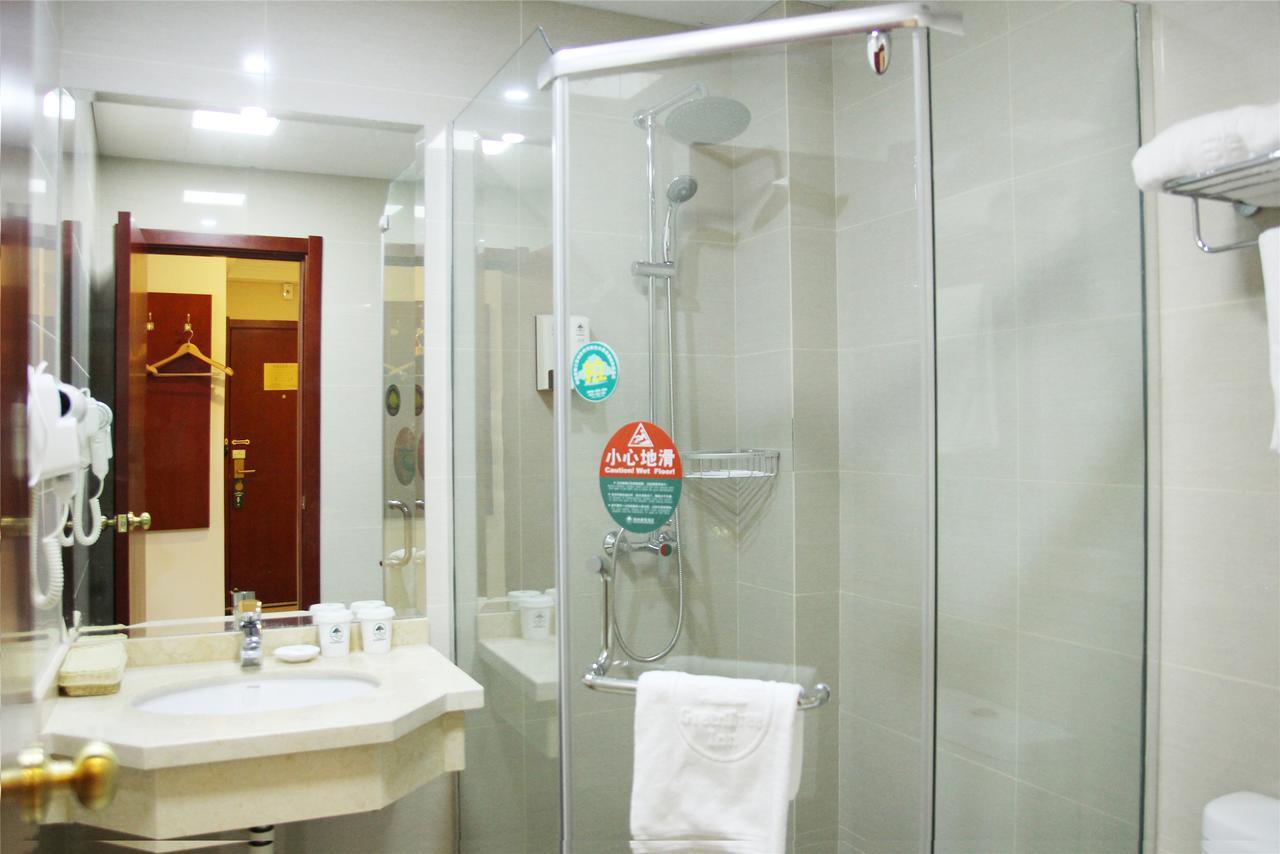 Greentree Inn Zhejiang Jiaxing Nanyang College Henglong Square Business Hotel מראה חיצוני תמונה