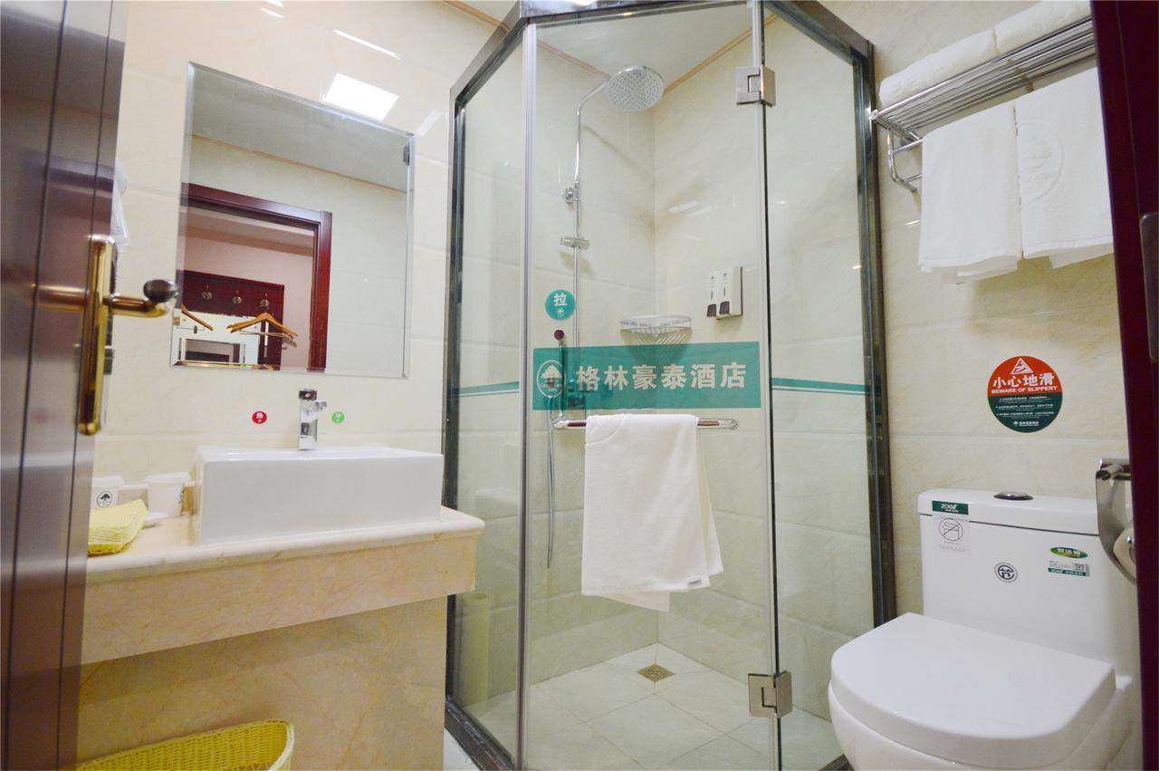 Greentree Inn Zhejiang Jiaxing Nanyang College Henglong Square Business Hotel מראה חיצוני תמונה