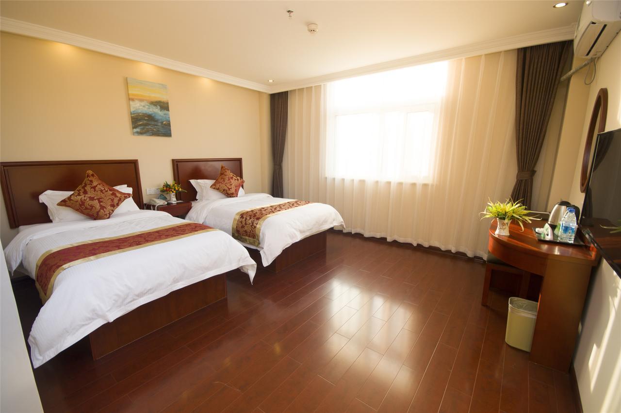 Greentree Inn Zhejiang Jiaxing Nanyang College Henglong Square Business Hotel מראה חיצוני תמונה