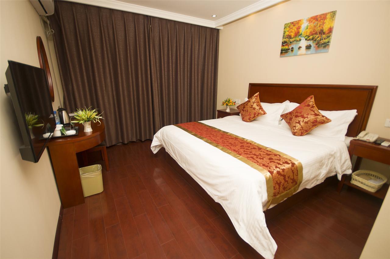 Greentree Inn Zhejiang Jiaxing Nanyang College Henglong Square Business Hotel מראה חיצוני תמונה