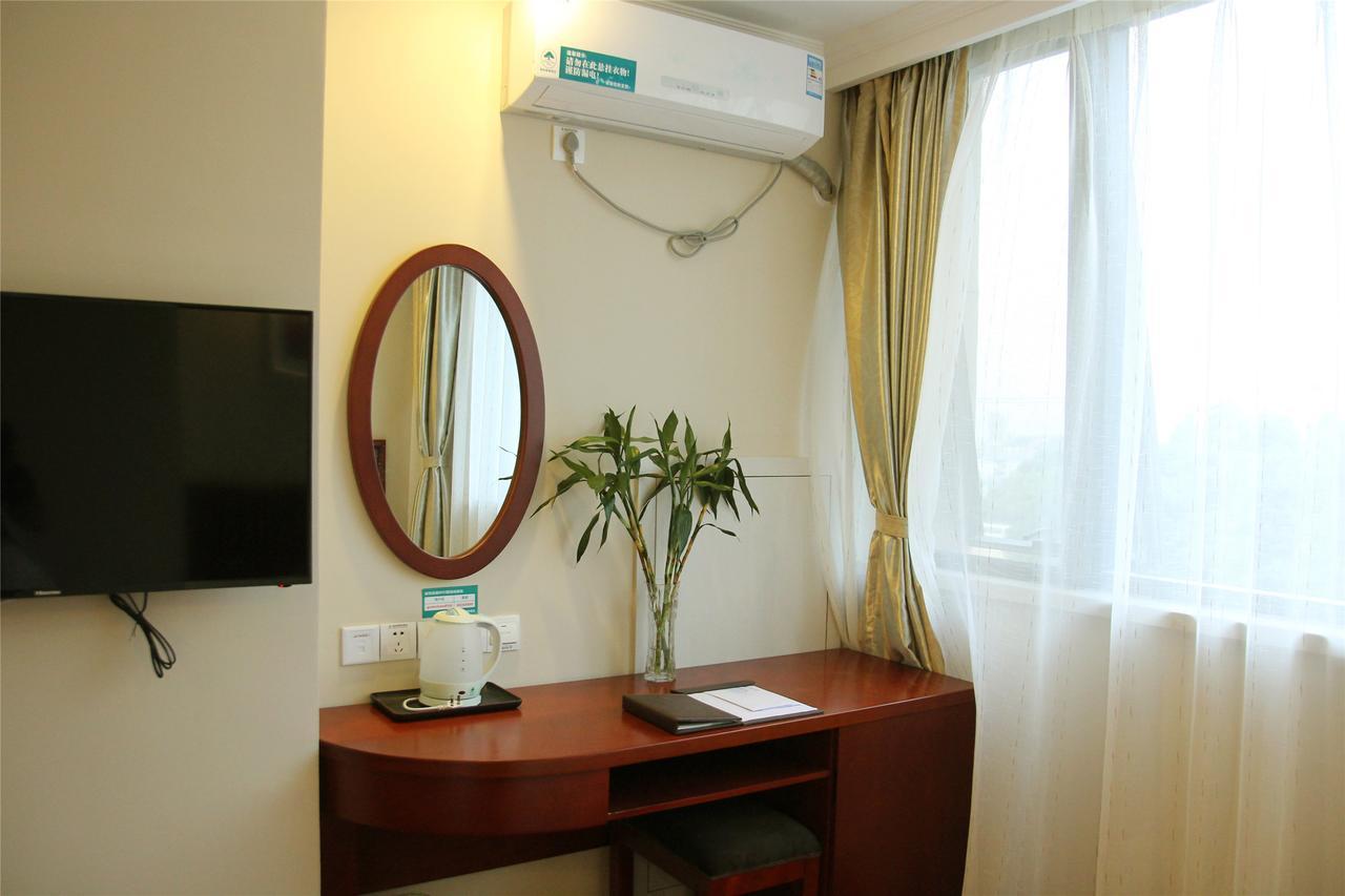 Greentree Inn Zhejiang Jiaxing Nanyang College Henglong Square Business Hotel מראה חיצוני תמונה
