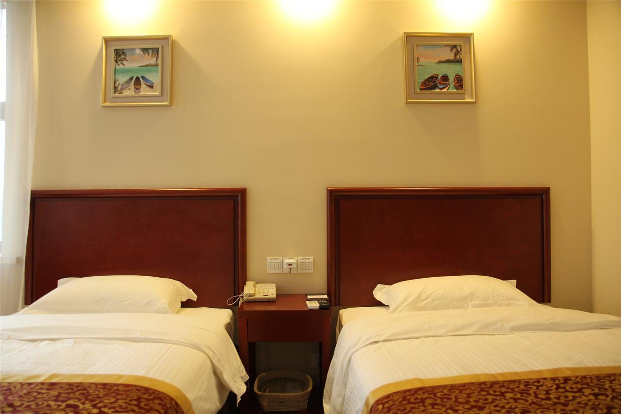 Greentree Inn Zhejiang Jiaxing Nanyang College Henglong Square Business Hotel מראה חיצוני תמונה