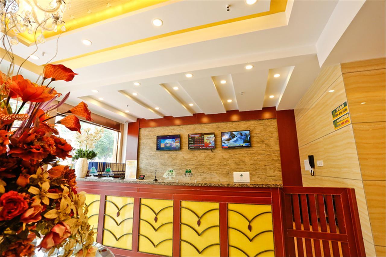 Greentree Inn Zhejiang Jiaxing Nanyang College Henglong Square Business Hotel מראה חיצוני תמונה